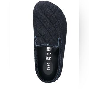 Birkenstock 1774 Eliscu Slides, Dark Quilted, sz. 38, EUC